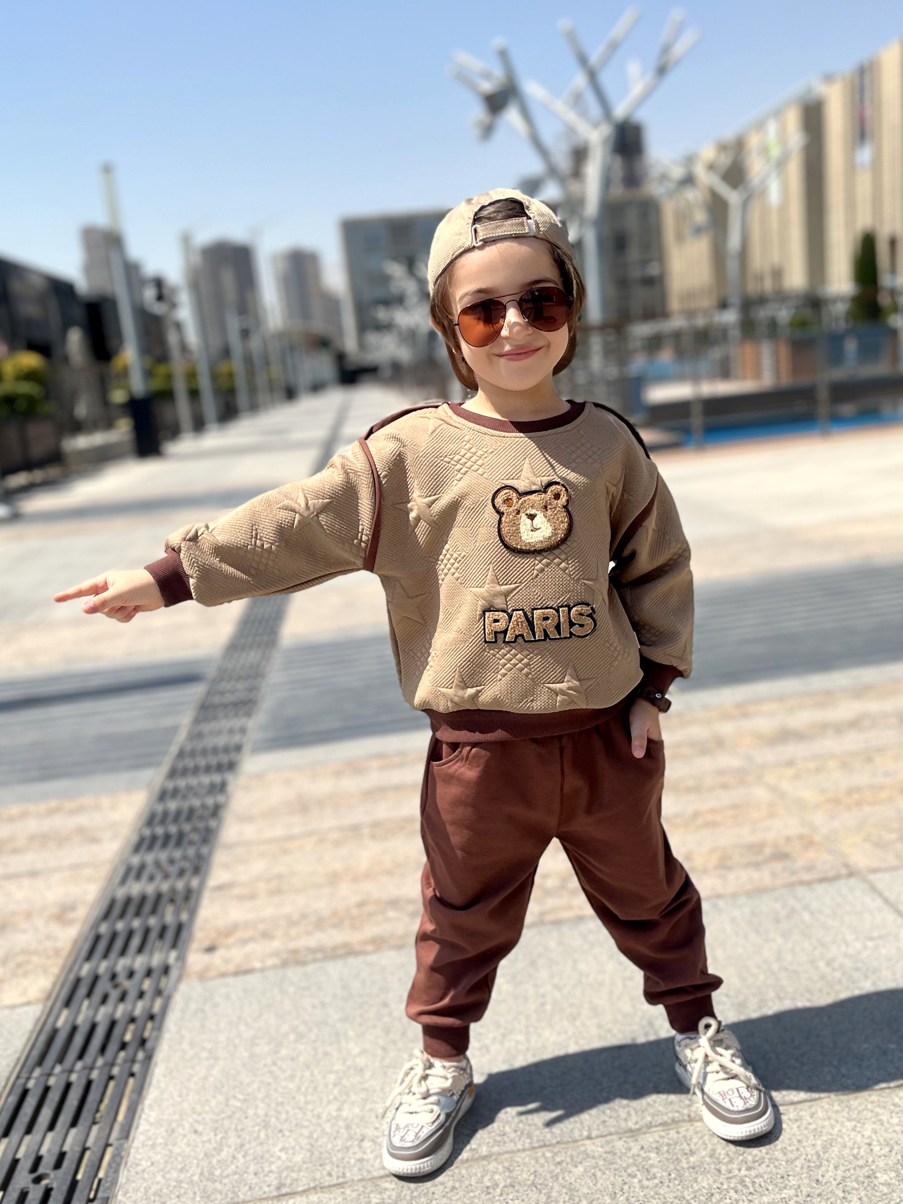 ست بلوز شلوار تدی پسرانه بچگانه وارداتی و اورجینال